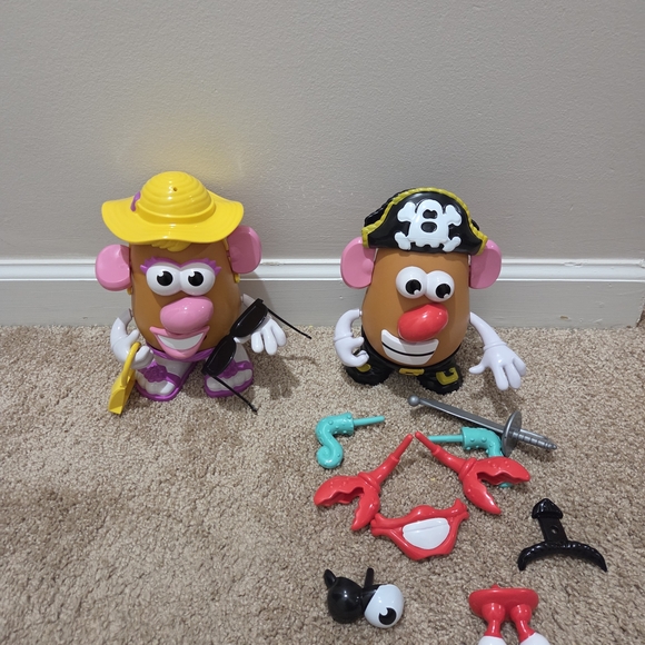 Mr & Mrs Potato Head Bundle - Pirate and Glamgirl Set - Picture 5 of 5